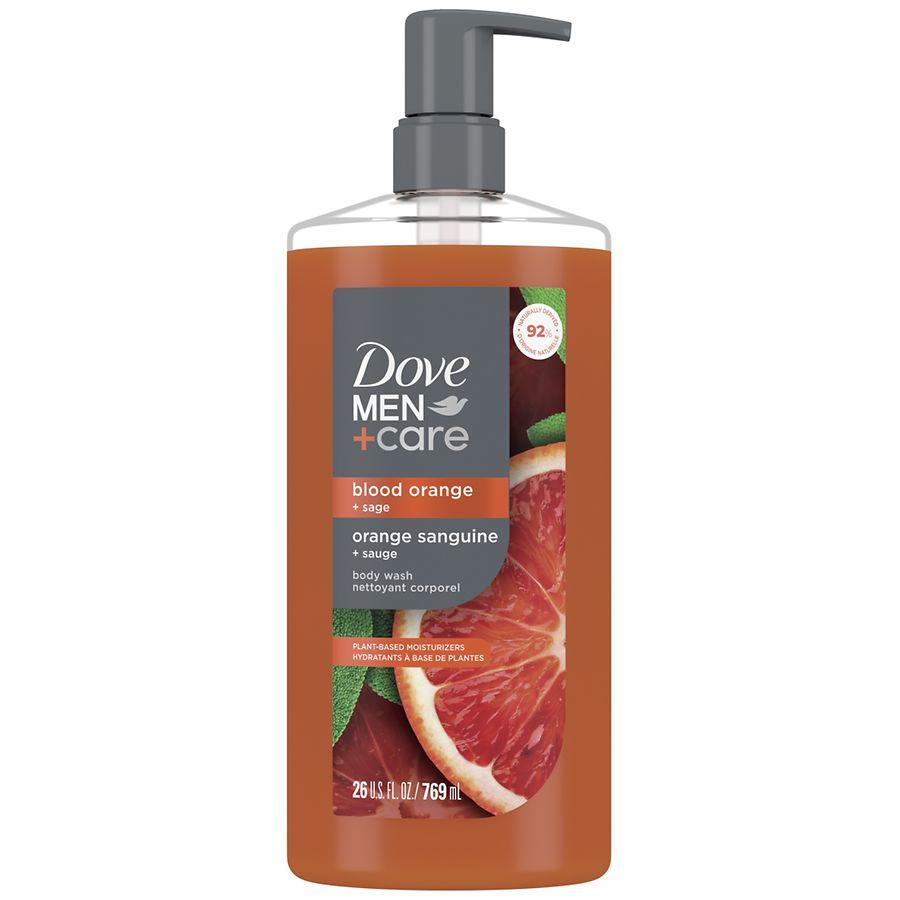 Dove Body Wash  to Rebuild Skin in the Shower Blood Orange + Sage
