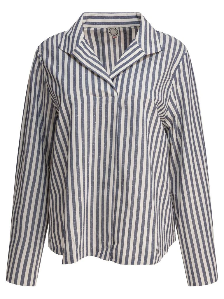 INES DE LA FRESSANGE Ines De La Fressange Striped Long Sleeve Top from Cettire