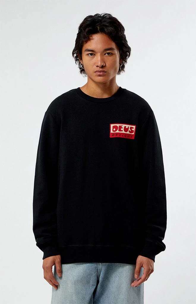 Deus Nice To See Your Crew Neck Sweatshirt 1