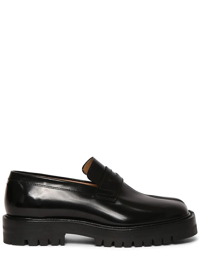 MAISON MARGIELA 30mm Tabi County Leather Loafers 1