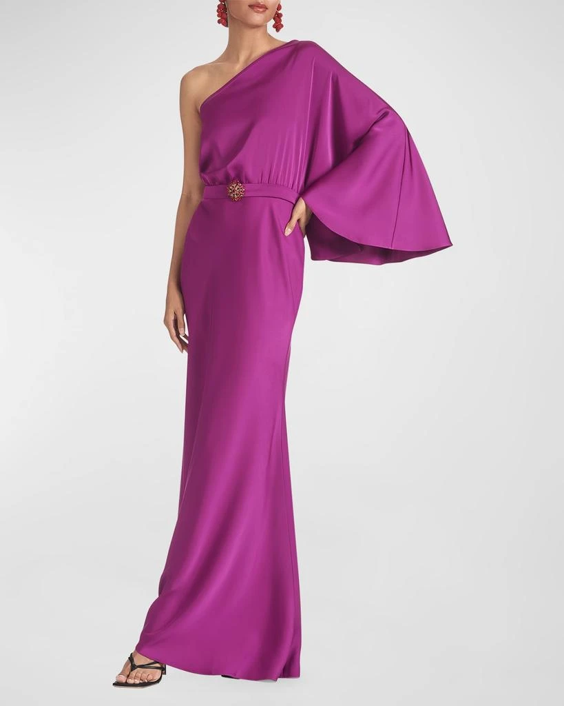 Shop Cella One-Shoulder Kimono-Sleeve Gown on Sale at BeyondStyle  Get 52%  Off Cella One-Shoulder Kimono-Sleeve Gown with Limited-Time Flash Deals,  Exclusive Discounts, and Special Offers. Enjoy Unbeatable Savings on Cella  One-Shoulder