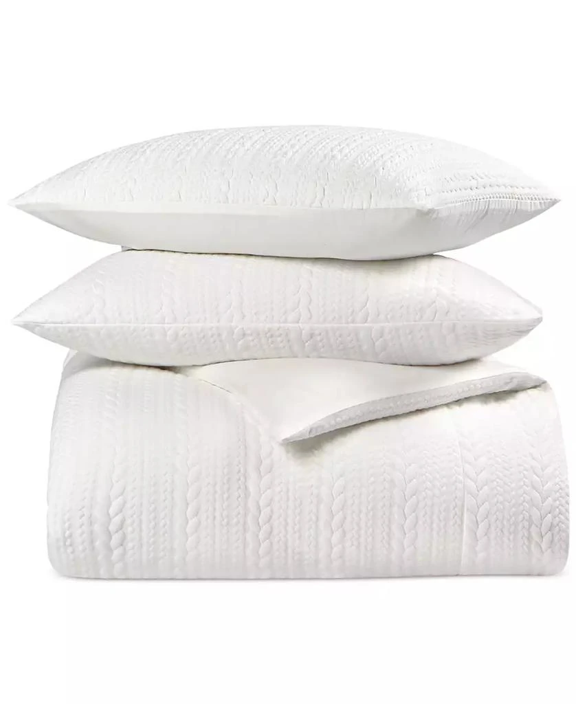 Charter Club LAST ACT! Cable Knit 3-Pc. Comforter Set, Full/Queen, Exclusively at Macy’s 2