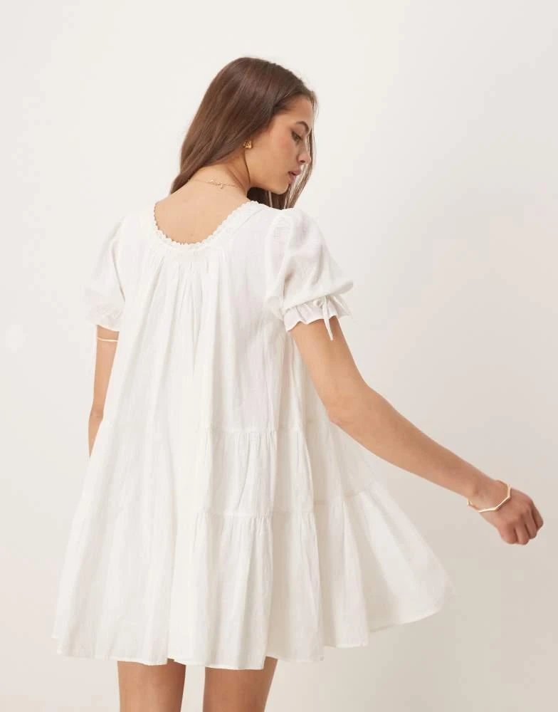 free people babydoll dress Free People Beautiful Blooms Velvet Florals Babydoll Dress (Small) – The  Thrifty Hippy main image 0