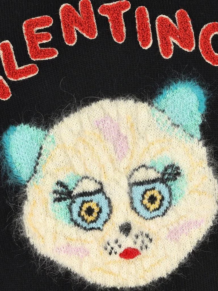 Valentino Valentino Cat Motif V-Neck Vest 3