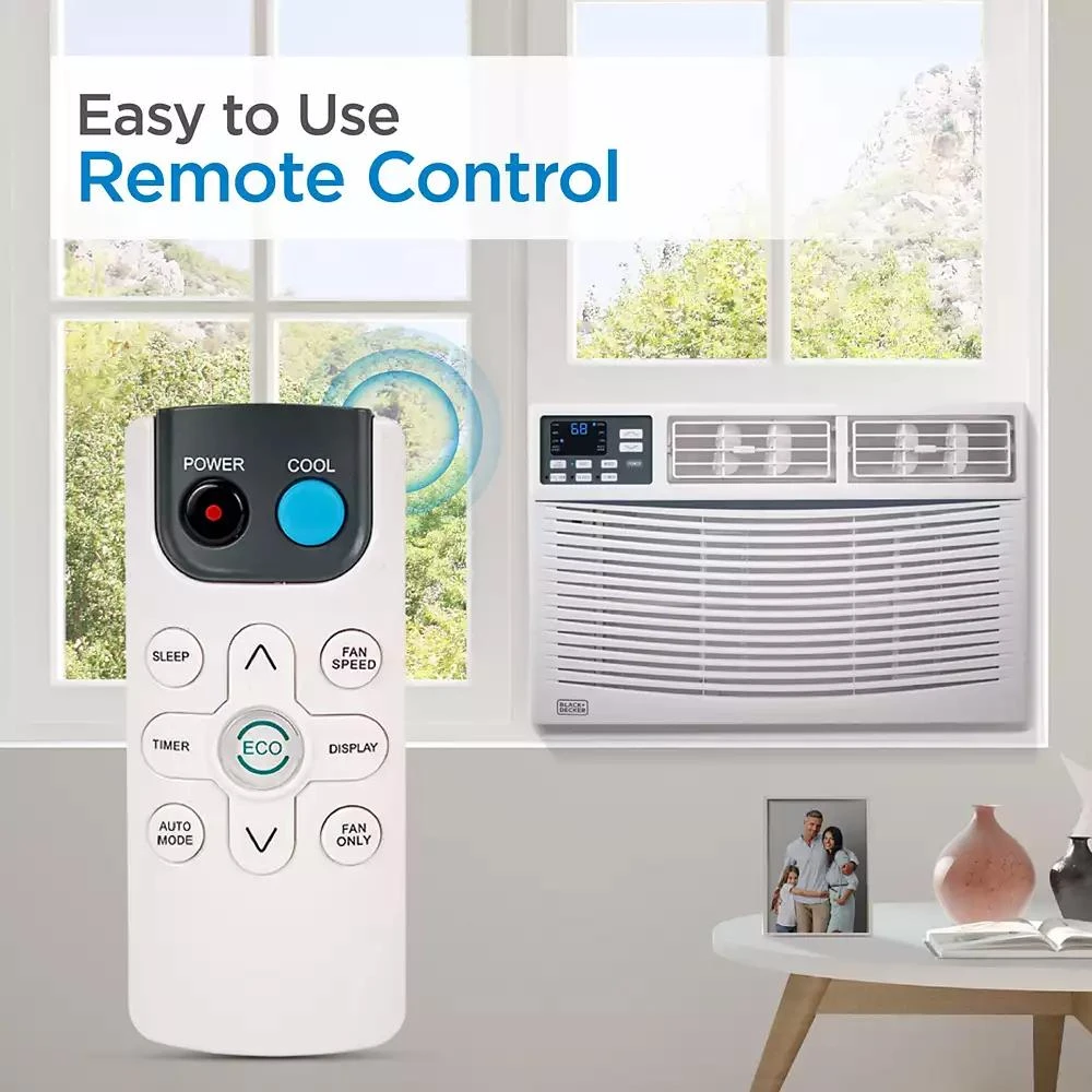 Black 
Decker BLACK+DECKER Window Air Conditioner 10,000 BTU, AC Window Unit Cools Up to 450 Square Feet 3