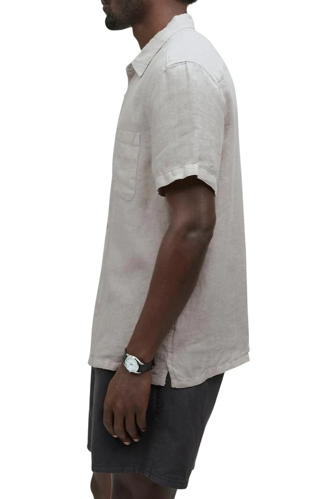 Madewell Easy Linen Short-Sleeve Button-Up Shirt 6