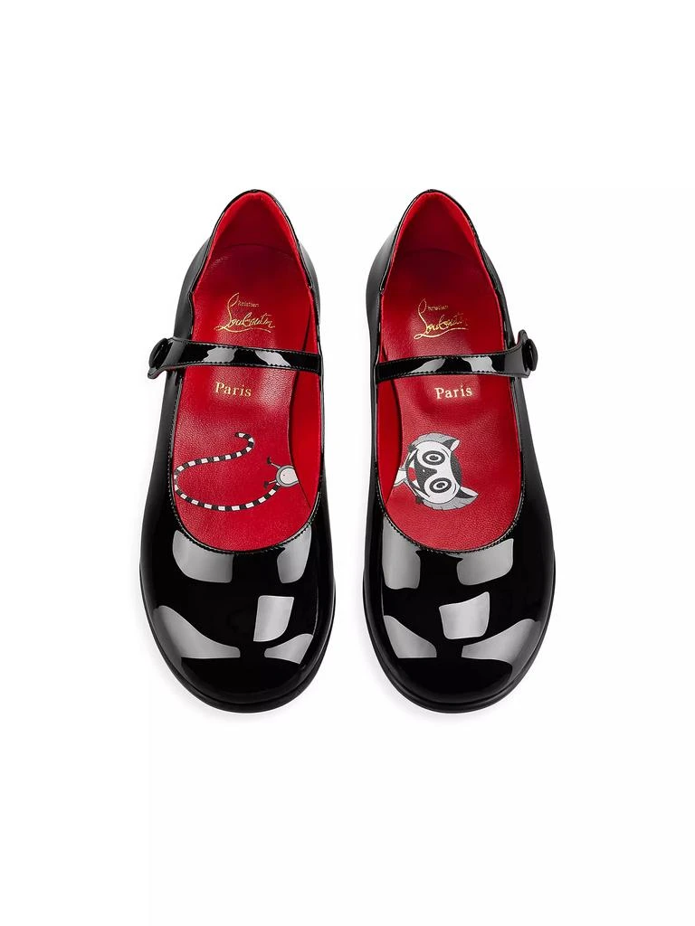 Christian Louboutin Little Girl's & Girl's Melodie Chick Flats 5