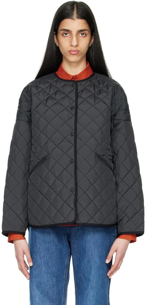 Totême Black Quilted Jacket 1