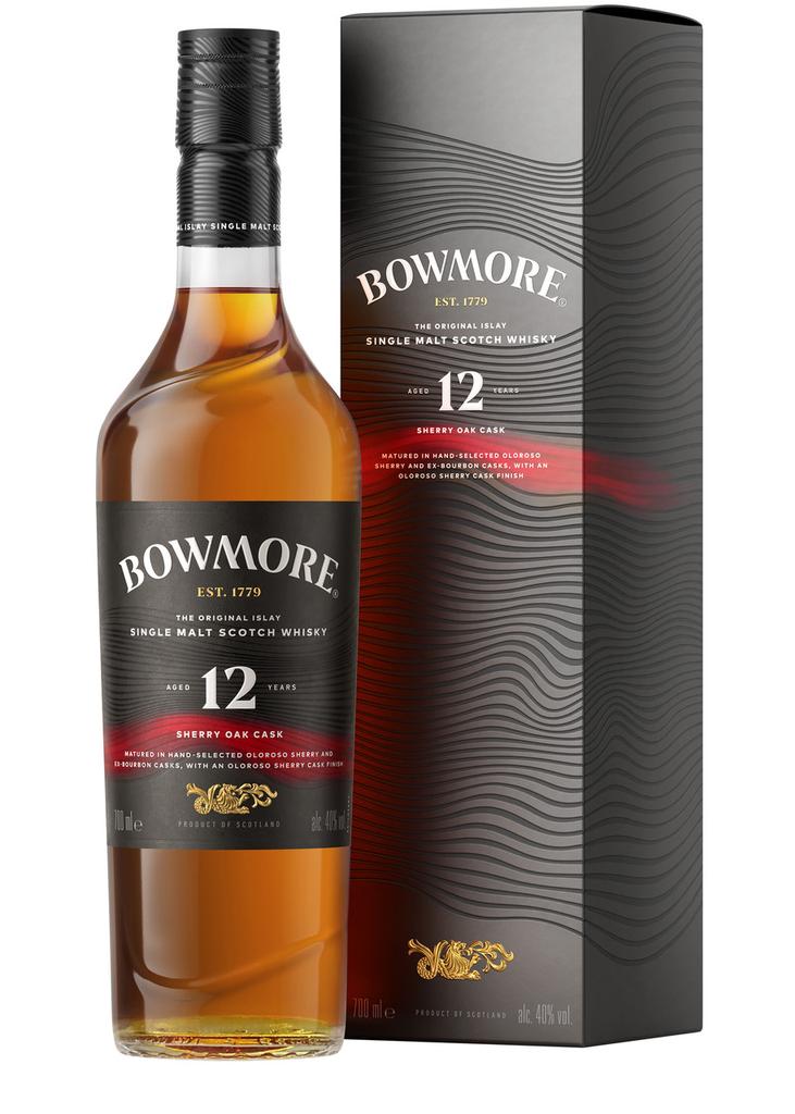 Bowmore 12 Year Old Sherry Cask Single Malt Scotch Whisky
