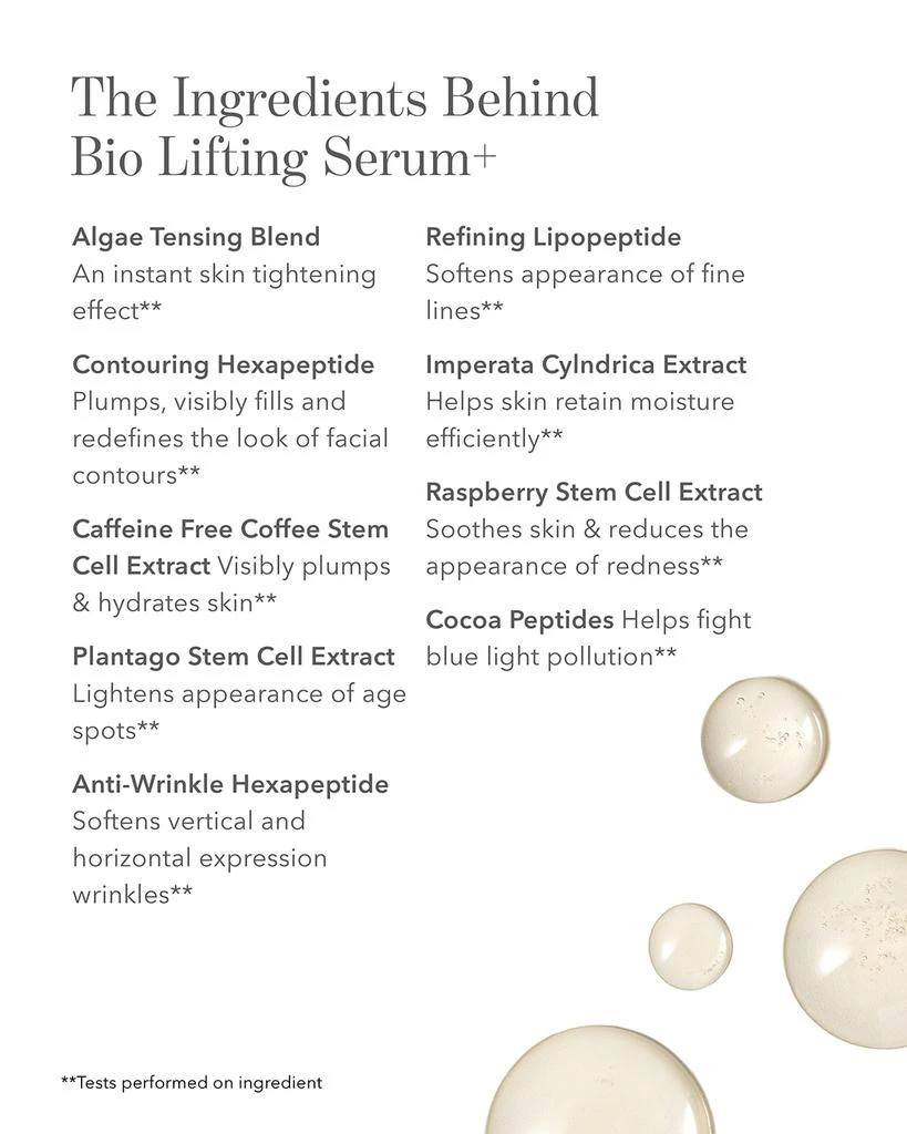 Chantecaille Bio Lifting Serum +, 1.0 oz. 5