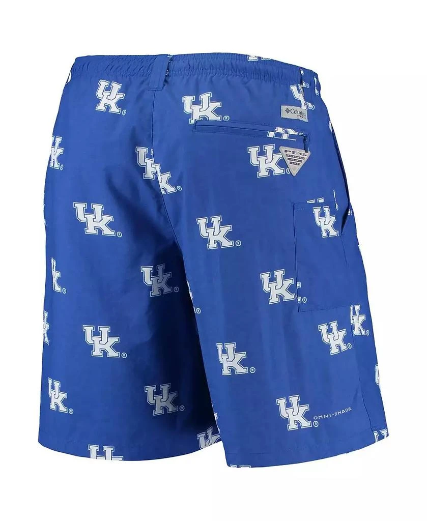 Columbia Men's PFG Royal Kentucky Wildcats Backcast II 8" Omni-Shade Hybrid Shorts 4