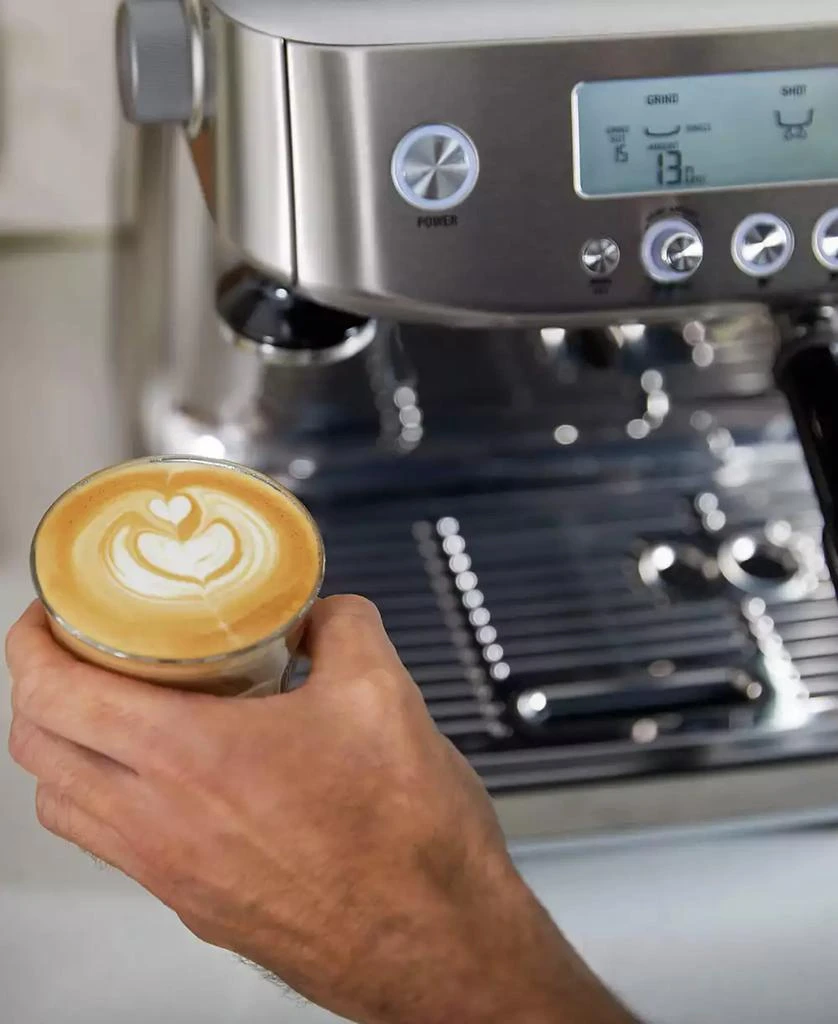 Breville The Barista Pro Espresso Machine Bean Hopper 1/2 lb, Water Tank 67 oz 6