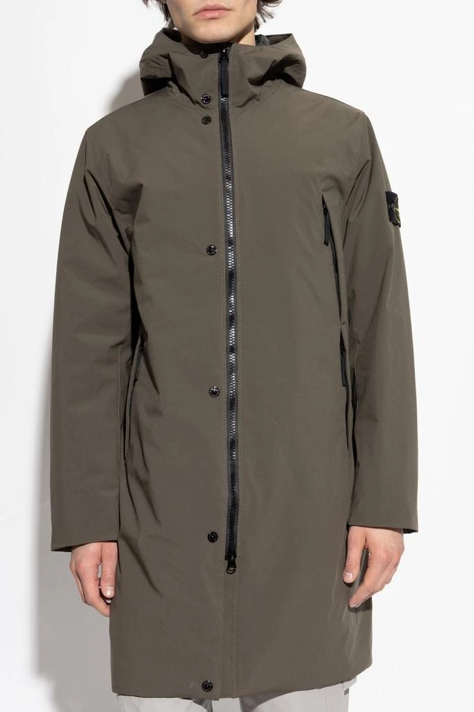 Stone Island Stone Island Zip-Up Hooded Jacket 2