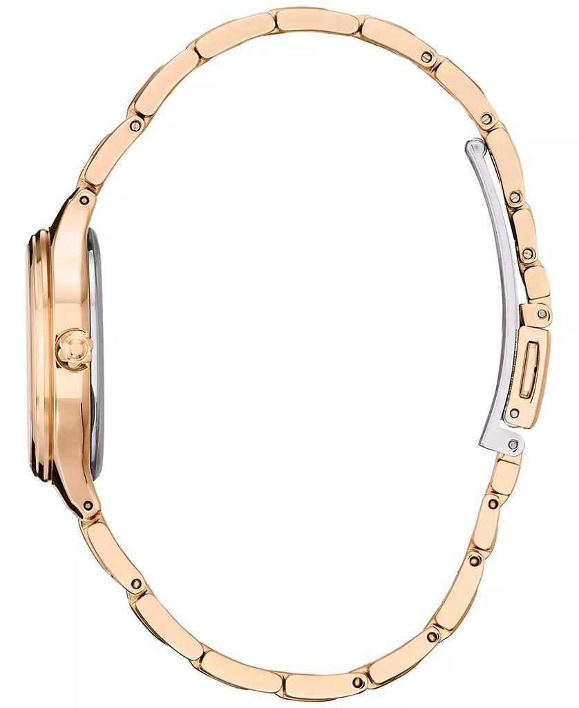 Citizen Eco-Drive Women's Disney Mickey & Minnie Take Paris Rose Gold-Tone Stainless Steel Bracelet Watch 29mm