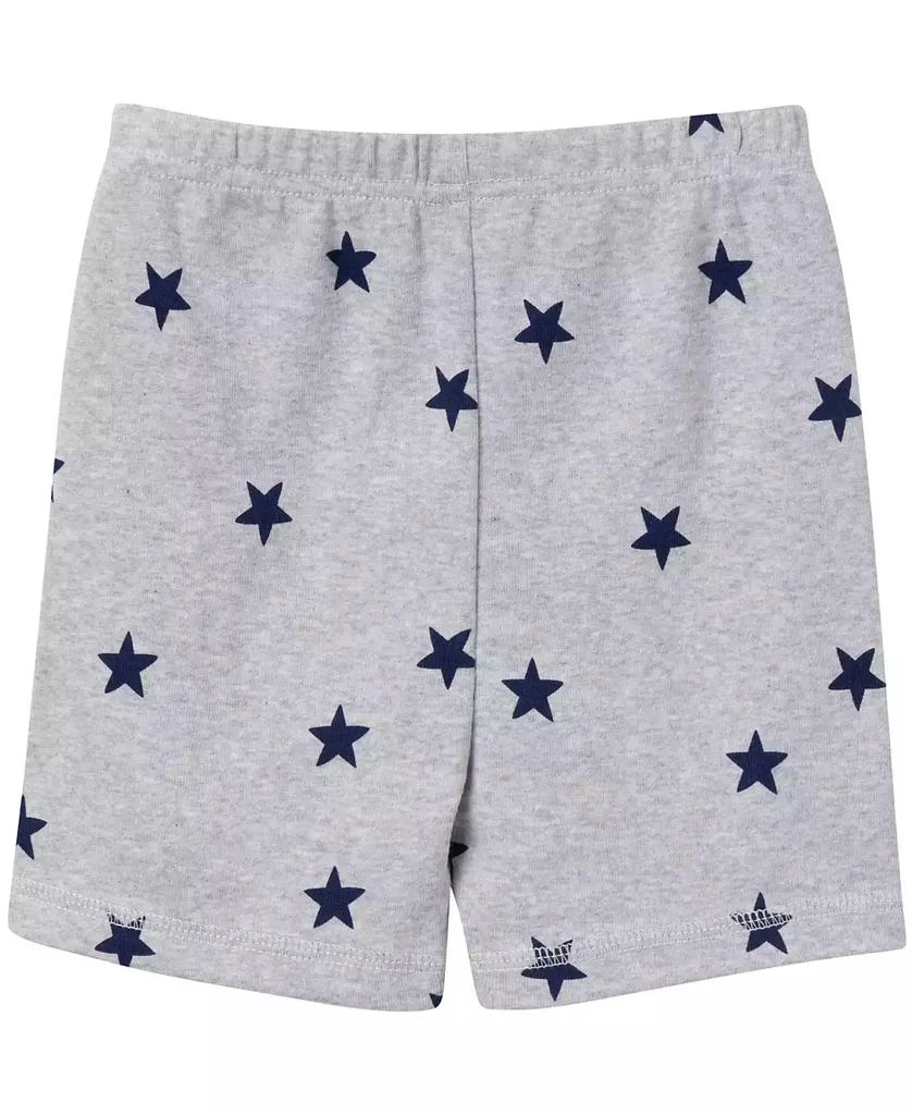 Gerber Baby Girls Top and Shorts Pajama Sets, 4-Piece, Ballet Slippers 2