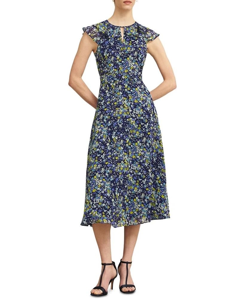 HOBBS LONDON Dawn Ditsy Floral Print Dress - Dresses & Skirts - Free  Shipping - BeyondStyle
