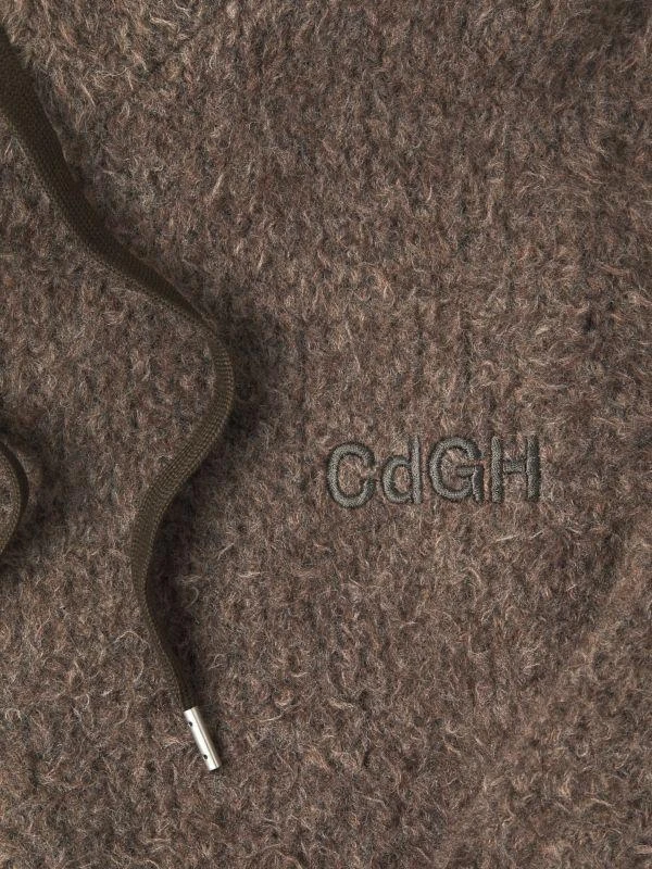 Comme des Garcons Wool-Blend Zip Hoodie 4
