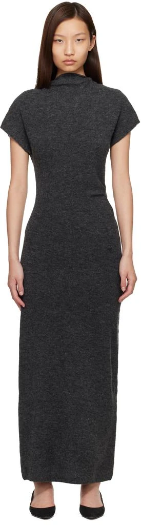 proenza schouler white label marble jersey turtleneck dress Proenza Schouler White Label Women's Mabel Marble Jersey Maxi Dress - Red - Size XL
