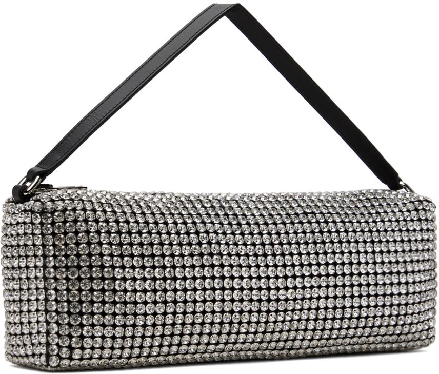 トートバッグ Alexander Wang Heiress Flex Bag heiress flex bag in satin with crystal-embellished charms in