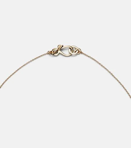 Sophie Bille Brahe Pearl Heart 14kt gold pendant necklace with pearls 6