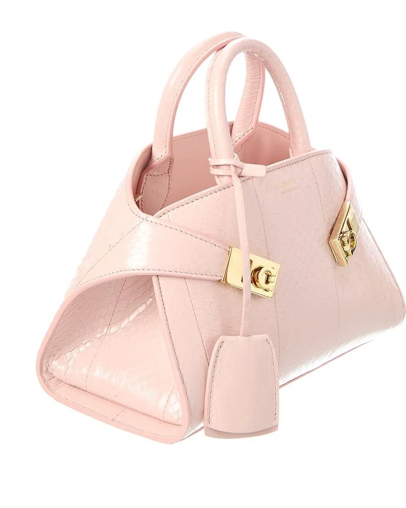 Salvatore Ferragamo Ferragamo Hug XS Snakeskin Satchel 3