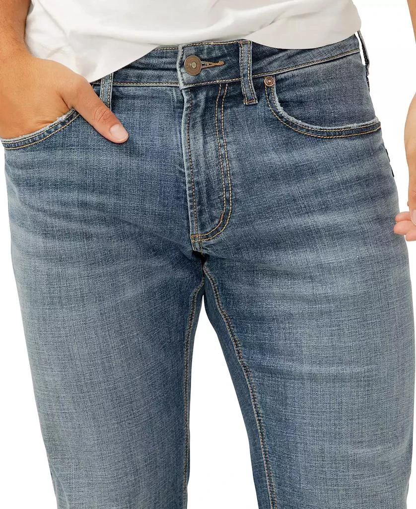 Silver Jeans Co. Men's Allan Slim Fit Straight Leg Jeans 3