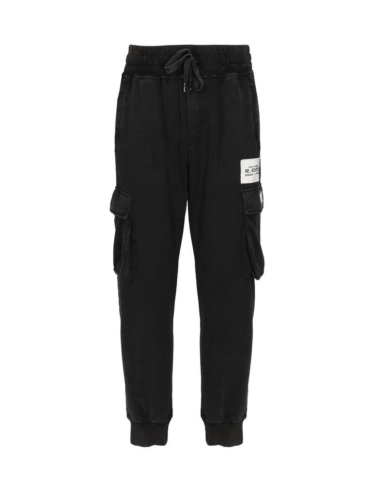 Dolce & Gabbana Dolce & Gabbana Logo Plaque Cargo Pants 1
