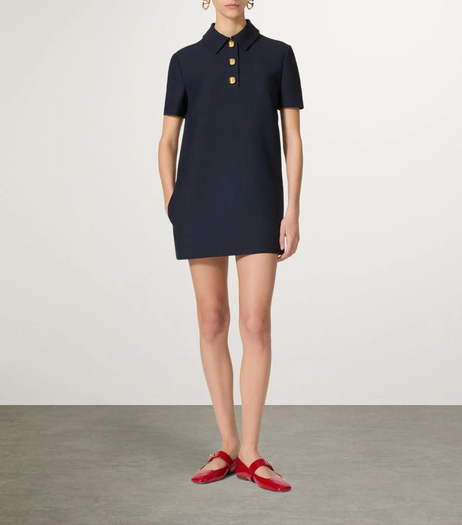 Valentino Crepe Mini Dress 2
