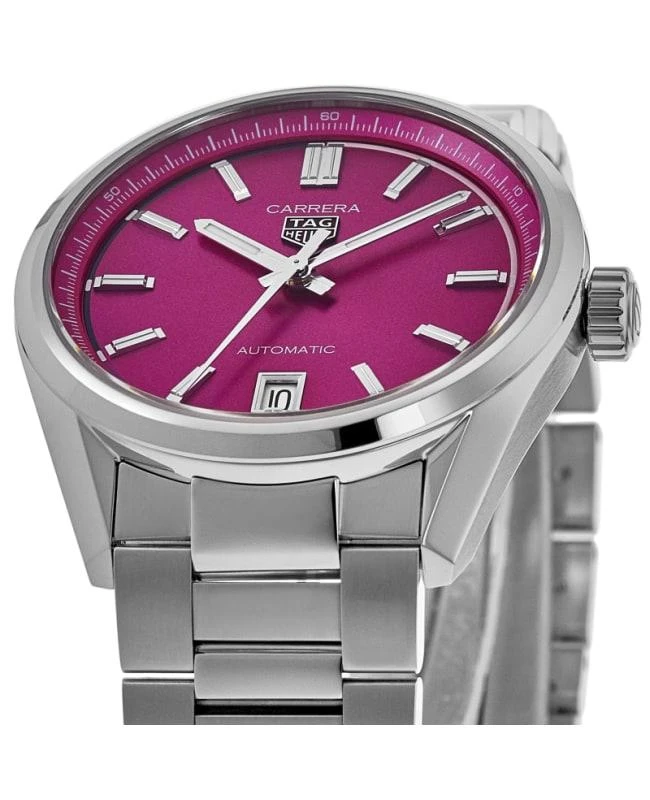 Tag Heuer Tag Heuer Carrera Automatic 36mm Pink Dial Steel Women's Watch WBN2313.BA0001 2
