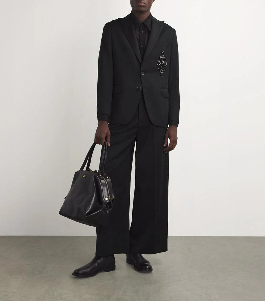 Simone Rocha Crystal-Embellished Suit Jacket 2