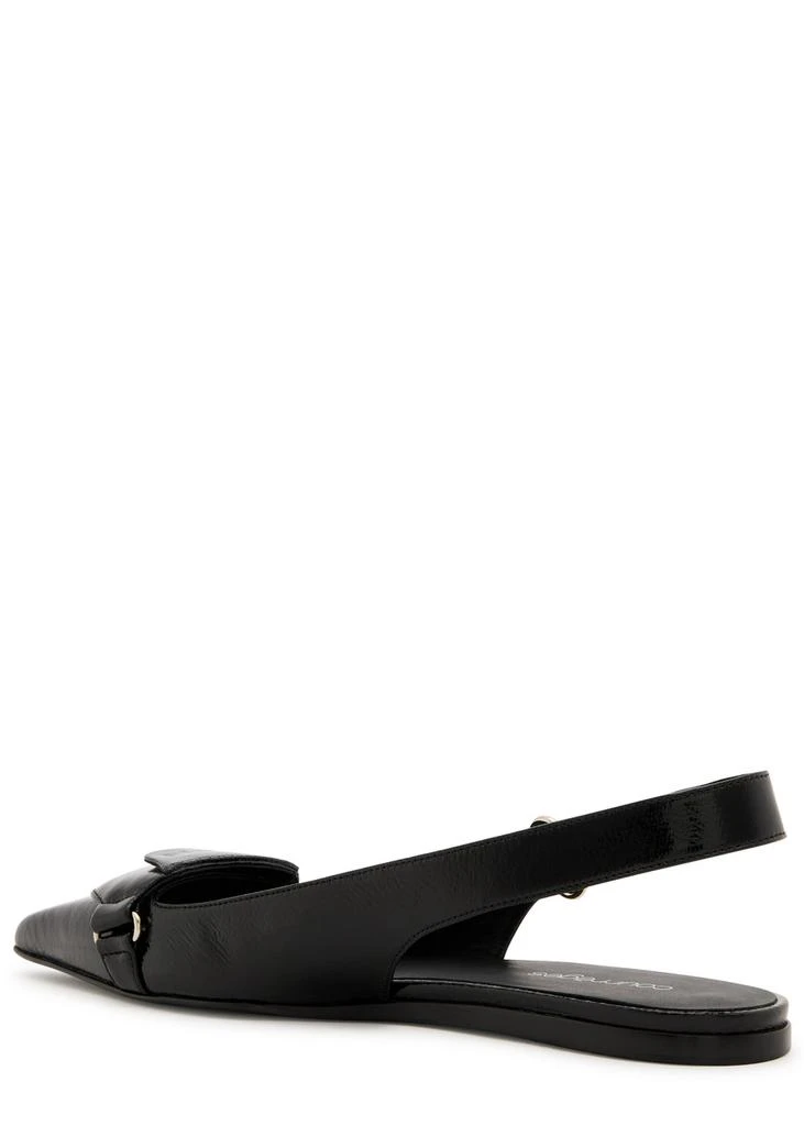 Courrèges Racer vinyl slingback ballet flats 2