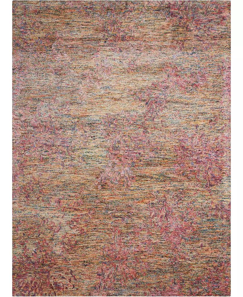Nourison Gemstone GEM02 Beige 3'9" x 5'9" Area Rug