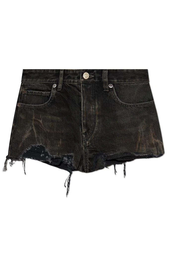 Balenciaga Balenciaga Vintage effect denim shorts in BLACK - 25 1