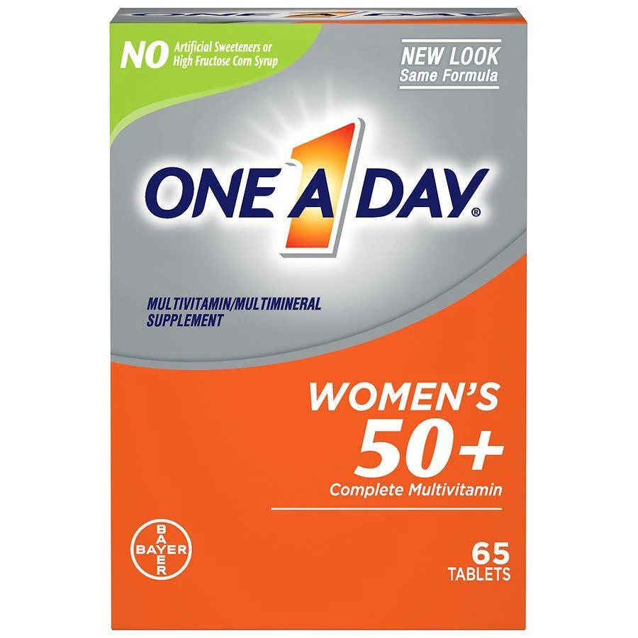 One A Day Women's 50+ Healthy Advantage Multivitamin 8