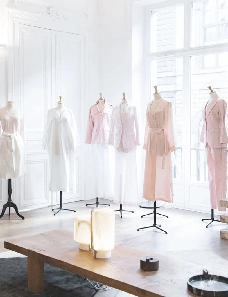 INES DE LA FRESSANGE Pale pink Gaelle jacket 4
