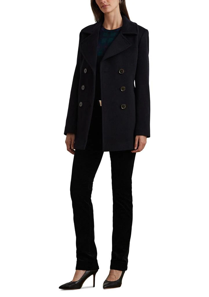 Ralph Lauren Women's Wool-Blend Peacoat 3