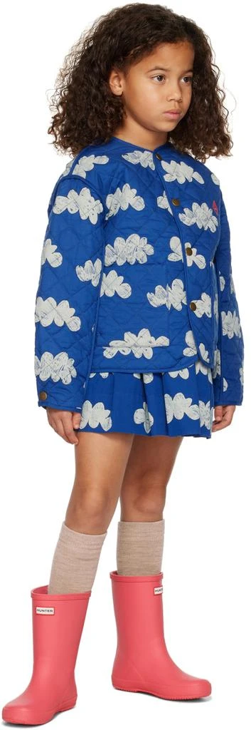 The Animals Observatory Kids Blue Cloud Skirt 4