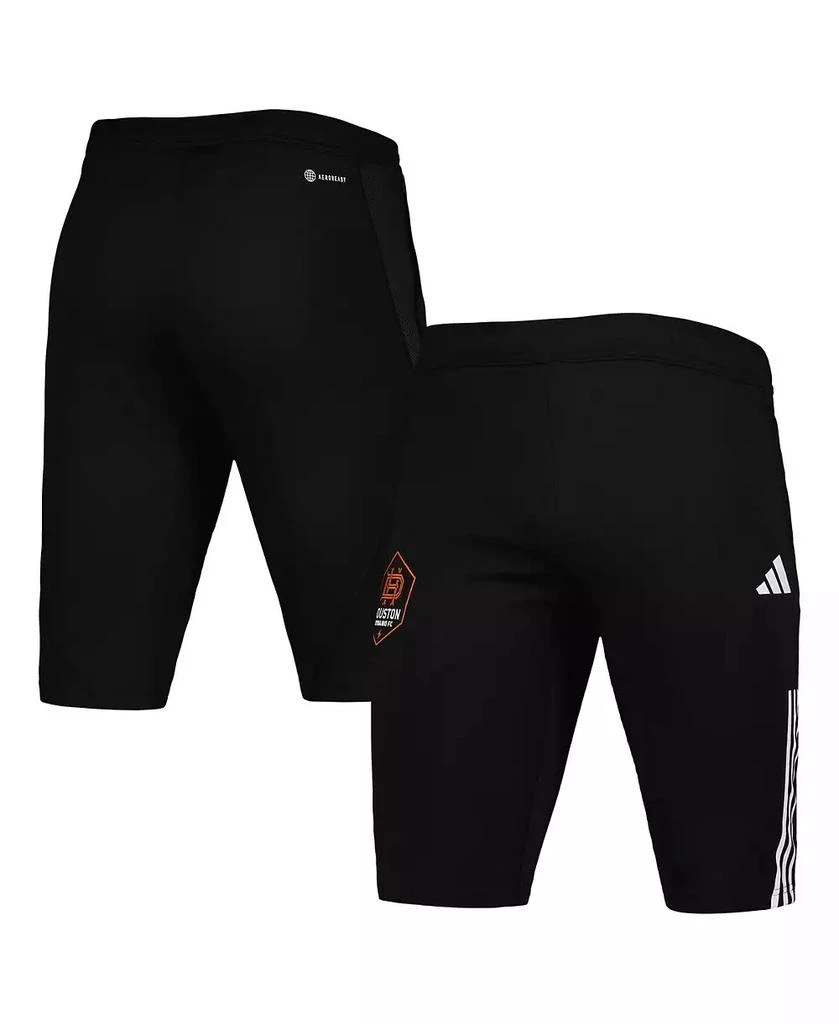 Adidas Men's Black Houston Dynamo FC 2023 On-Field Training AEROREADY Half Pants 1