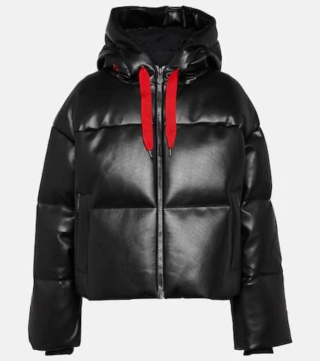 PERFECT MOMENT Taos faux leather down jacket 1