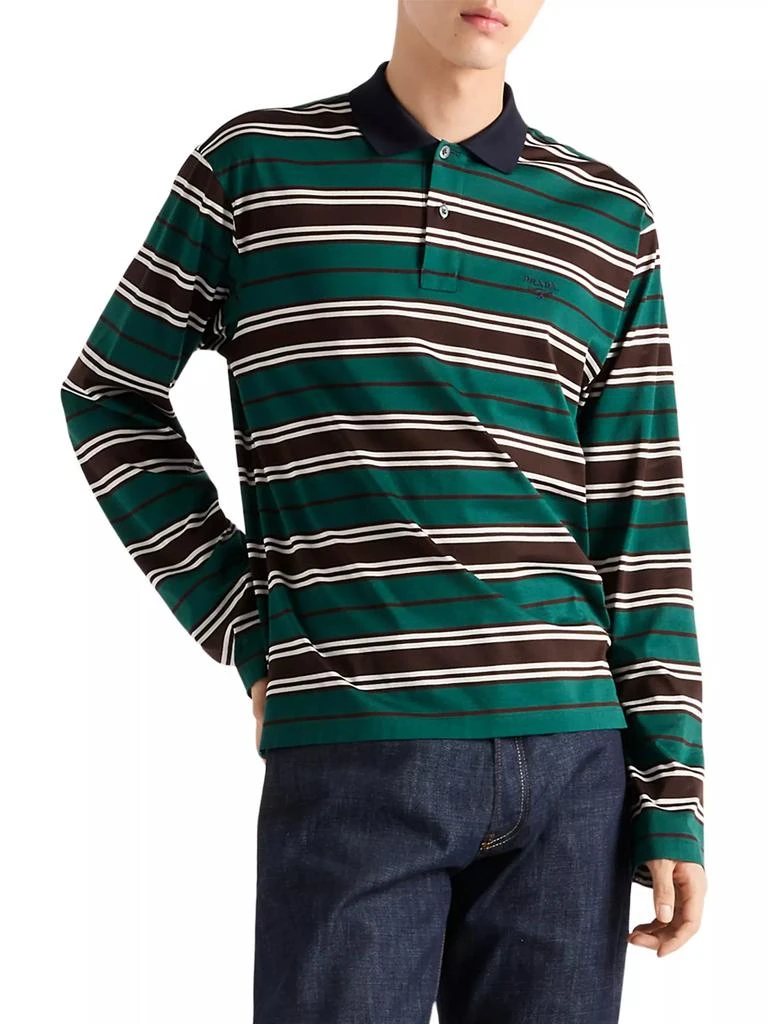 Prada Cotton Polo Shirt 2