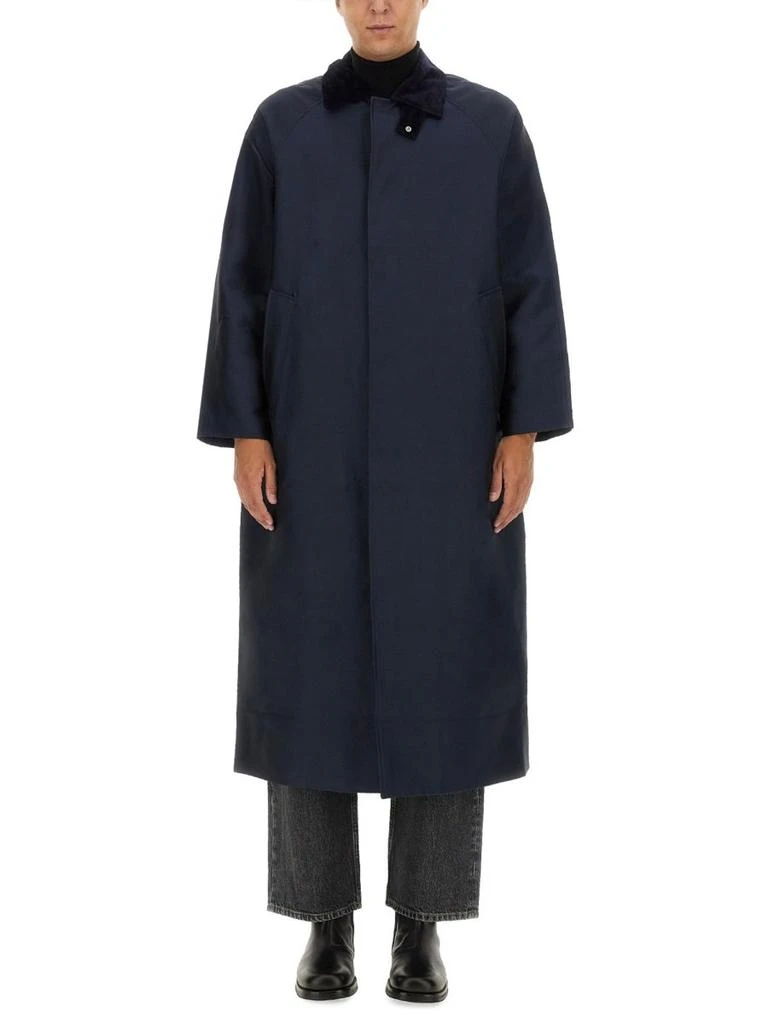 Sunflower Sunflower Raglan Straight Hem Trench Coat 1