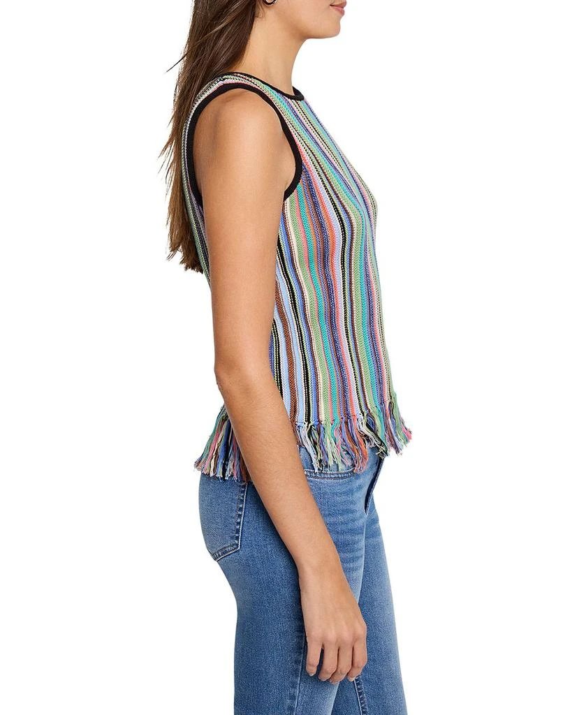 NIC+ZOE Falling Fringe Sleeveless Sweater 4