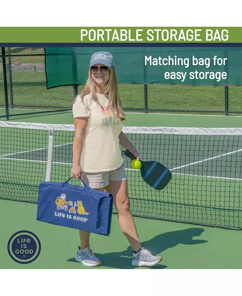 Life is Good 2 x 2 x 1 ft Blue Family Portable Outdoor Table 7