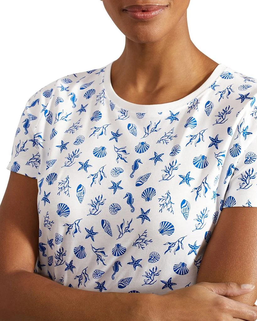 HOBBS LONDON Pixie Cotton Printed Tee 4