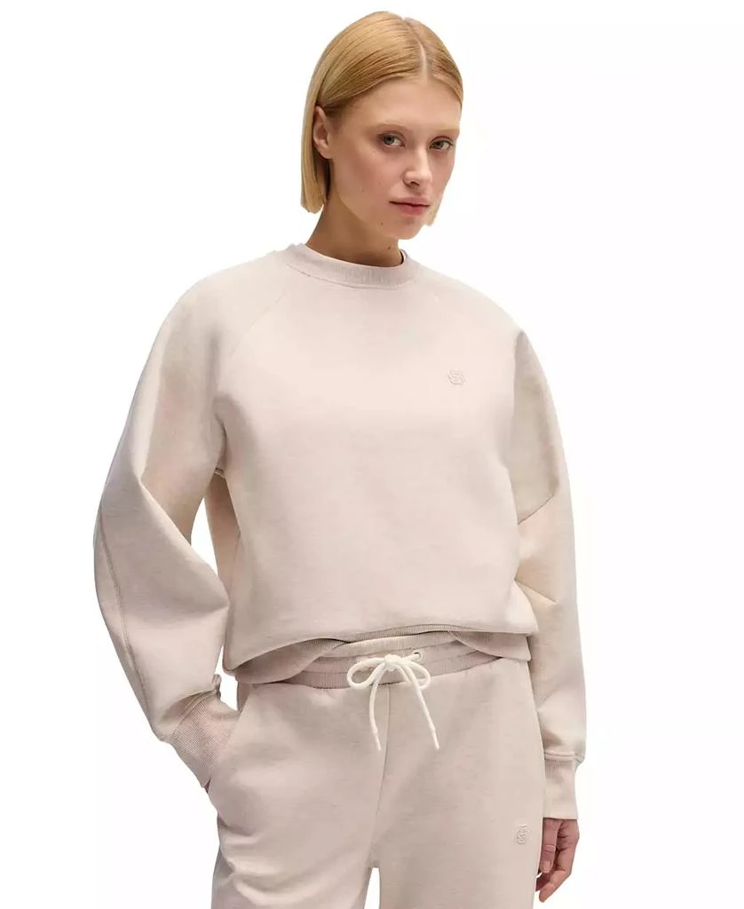 Hugo Boss Women's Mélange Cotton-Blend Sweatshirt 1
