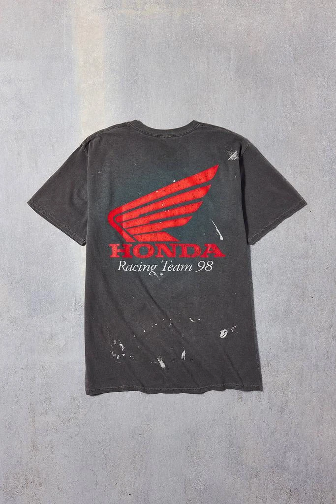 Urban Outfitters Honda Racing Team 98 Paint Splatter Graphic Tee 2