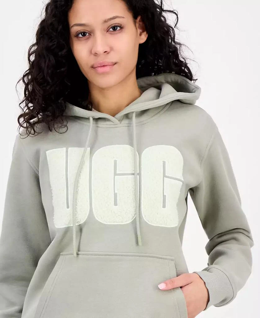 UGG Women's Rey UGGfluff Logo Hoodie 3