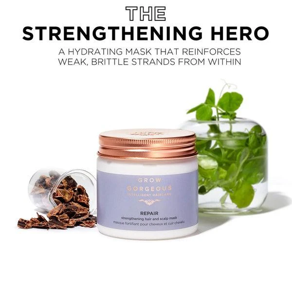 Grow Gorgeous Grow Gorgeous Repair Strengthening Hair and Scalp Mask 200ml 3