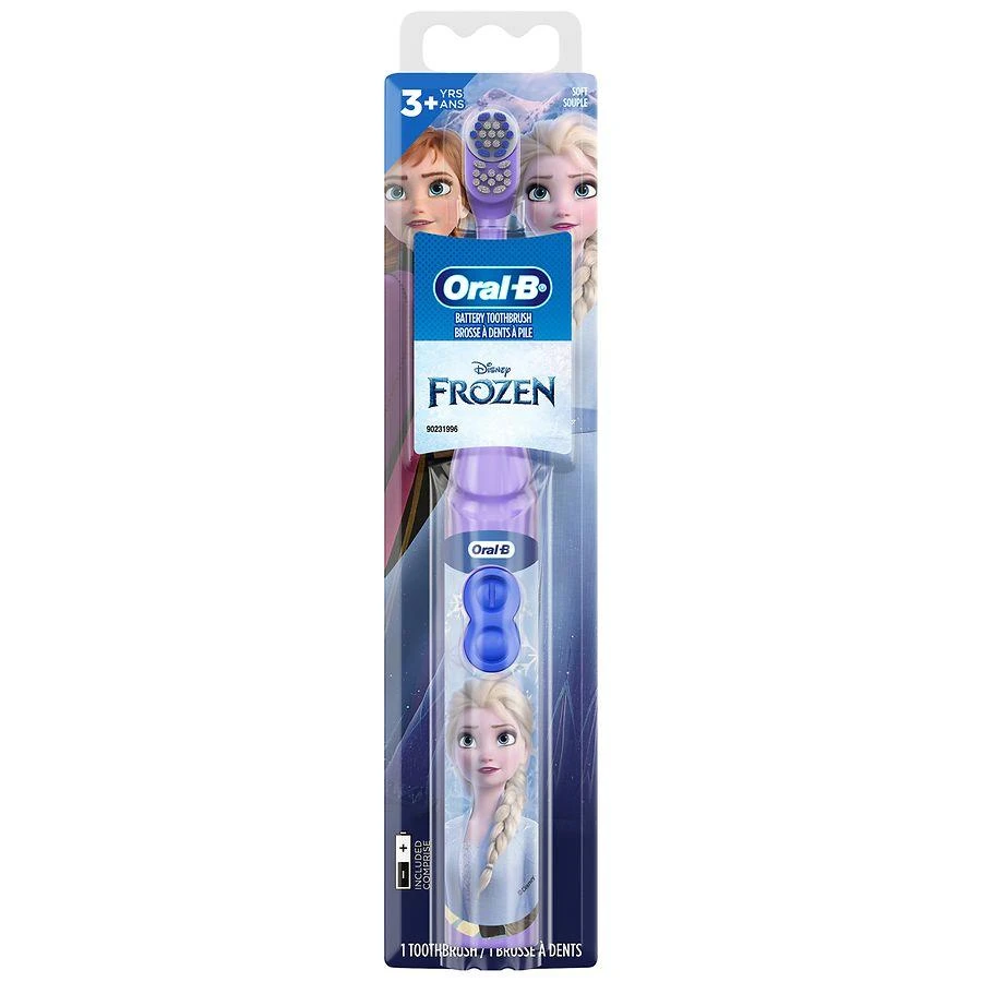 Oral-B Battery Toothbrush for Kids 3+, Disney's Frozen Soft 1