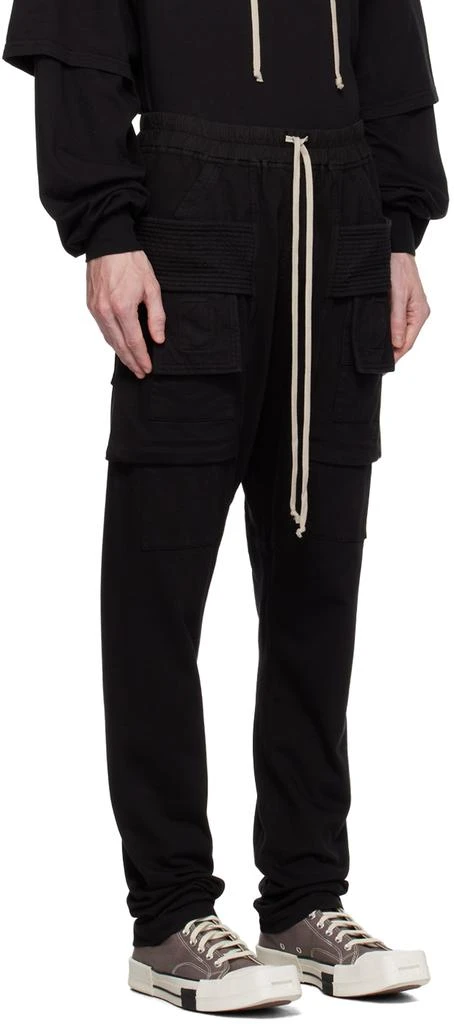 Rick Owens Black Creatch Cargo Pants 2
